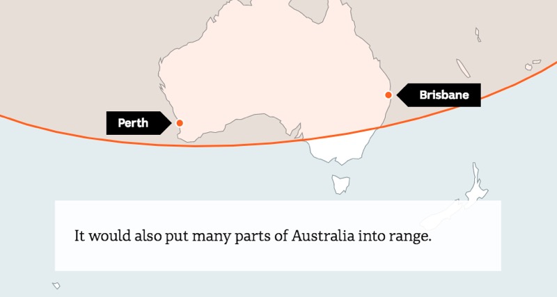 Screenshot from nuclear weapons graphic