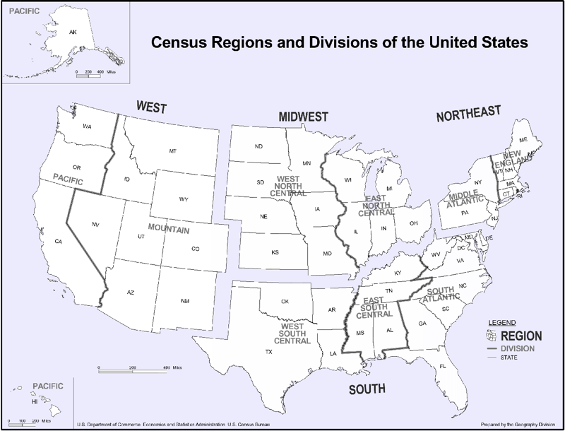 Midwest map