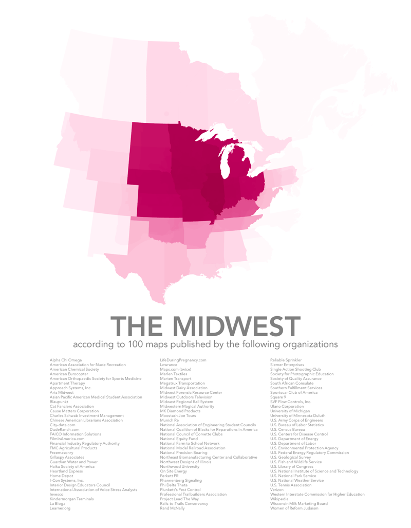 Map of Midwest