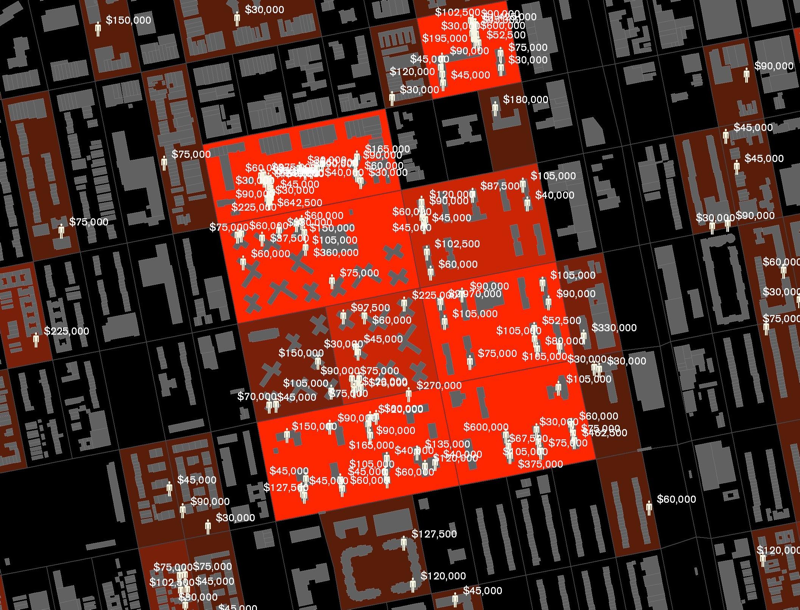 Map of prison expenditures