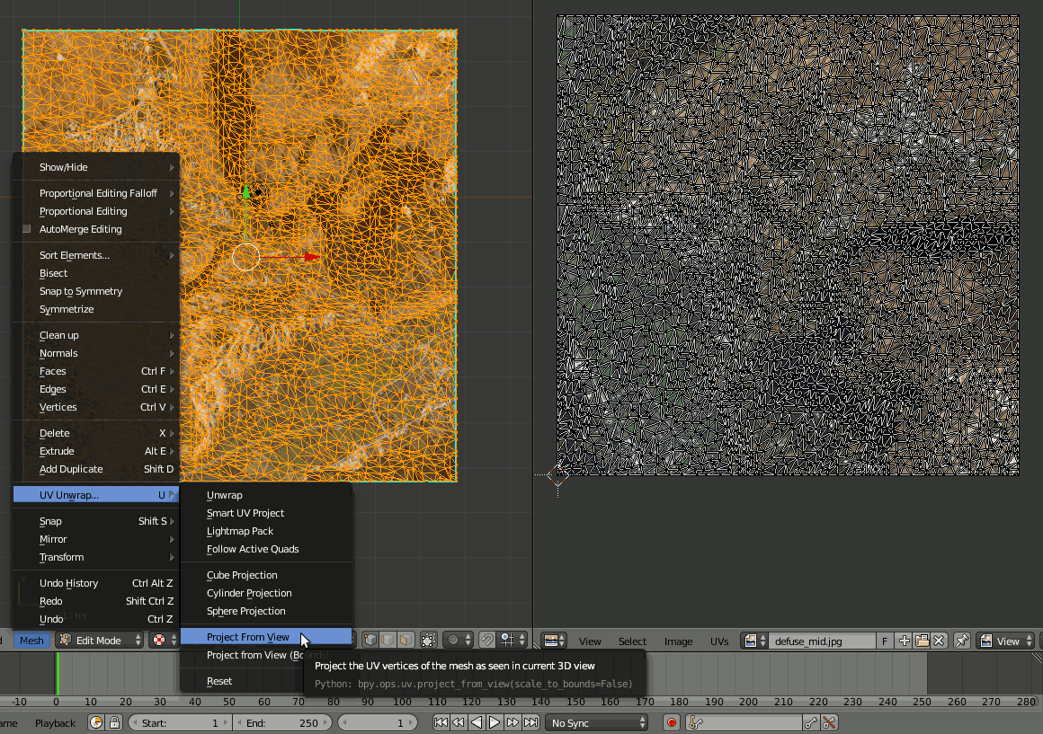 UV maps, which look kind of like wireframed lava