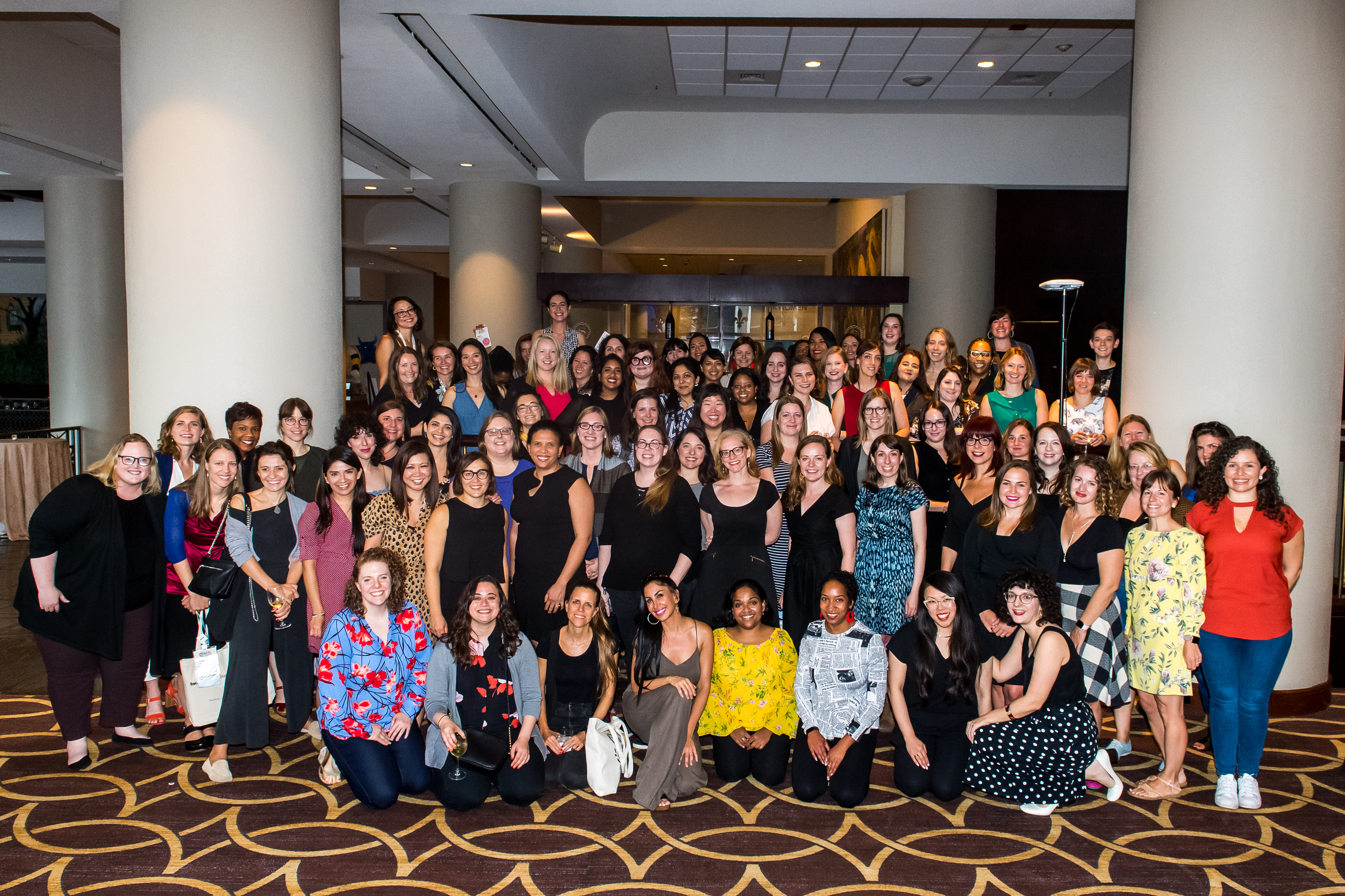 Group photo of 5 years of the cohort program